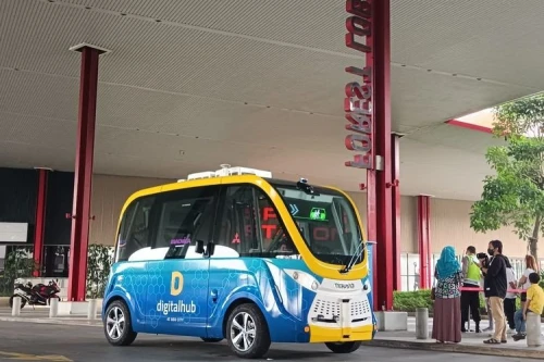 Thousands of People Tried Autonomous Vehicle in BSD City | KF Map – Digital Map for Property and Infrastructure in Indonesia